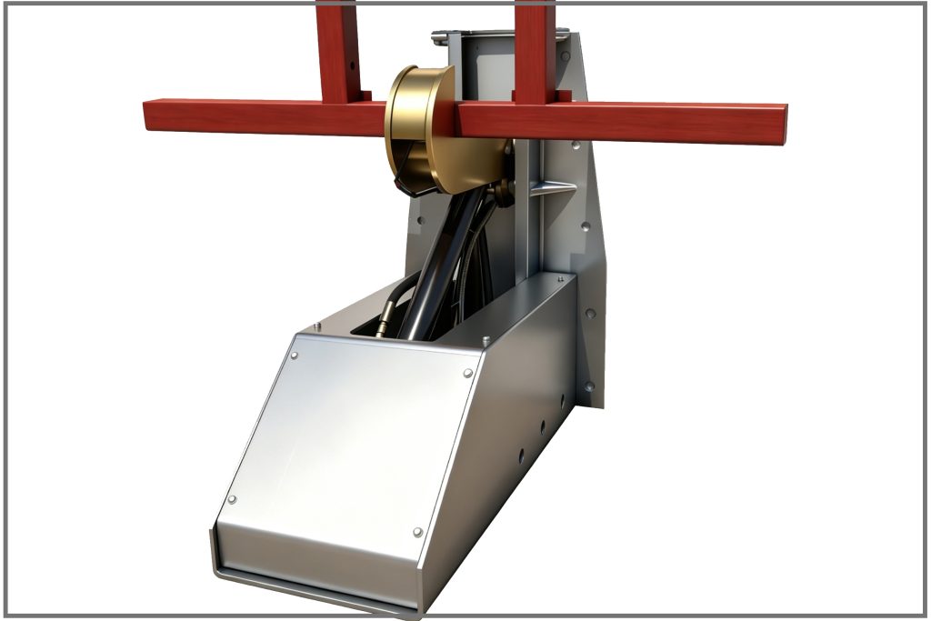 hook type Vehicle Restraint: Loading and unloading safety equipment for platform