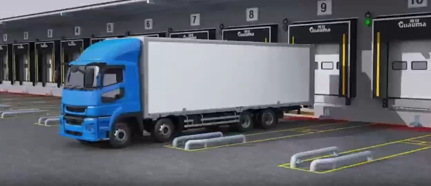 Truck Restrainer Demo Animation