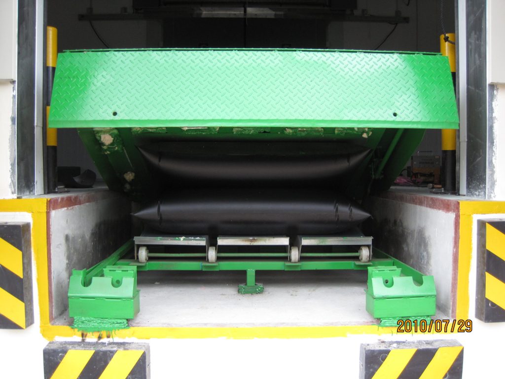 &nbsp;Airbag Dock leveller|Application Scenarios